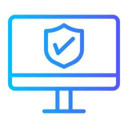 Computer Protected  Icon