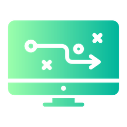 Digitale Strategie  Symbol