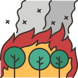 Forest Fire  Icon