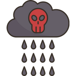 Acid Rain  Icon