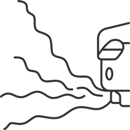 배기가스  아이콘