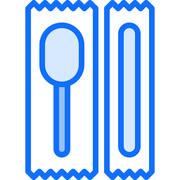 Disposable Spoon  Icon