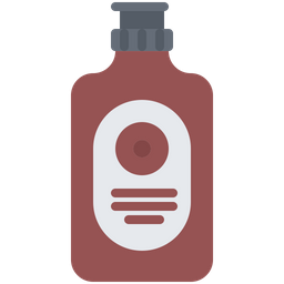 Chocolate Syrup Bottle  Icon