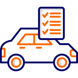 Lista de verificação do carro  Ícone