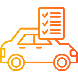 Lista de verificação do carro  Ícone