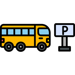 Bus Parking  Icon