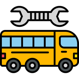 Repairing Bus  Symbol