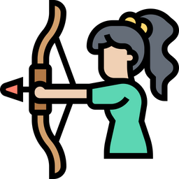 Archery Aiming  Icon