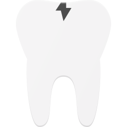 Broken teeth  Icon