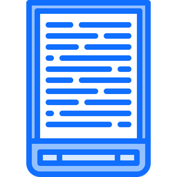 Electronic Reader  Icon