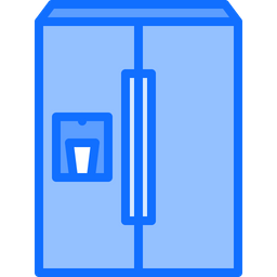 Double Door Fridge  Icon