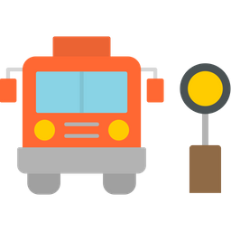 Bushaltestelle  Symbol