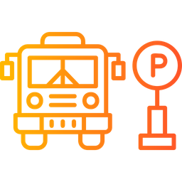 Bus Parking  Icon