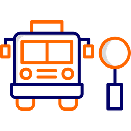 Bushaltestelle  Symbol