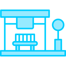 Bushaltestelle  Symbol