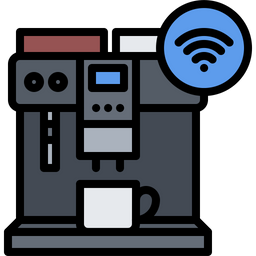 Intelligente Kaffeemaschine  Symbol