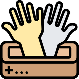 Medical Gloves  Icon