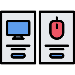 Computer Banner  Icon