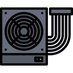 Computer Power Supply  Icon