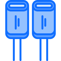 Computer Capacitor  Icon