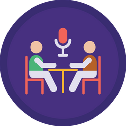 Audio Meeting  Icon