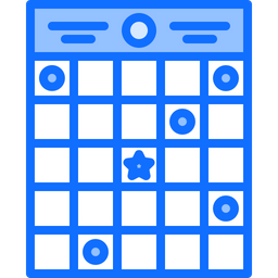 Bingo Ticket  Icon