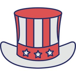 미국 모자  아이콘