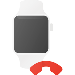 End call with Watch  Icon