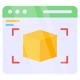 3d Cube  Icon