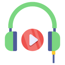 Audio Listening  Icon