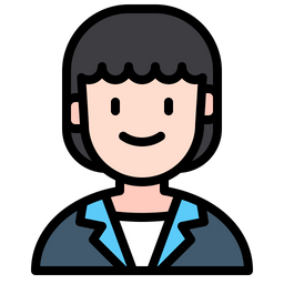 Female Employee  Icon