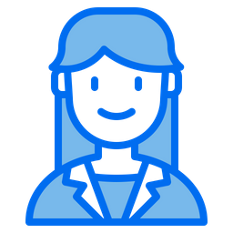 Female Employee  Icon