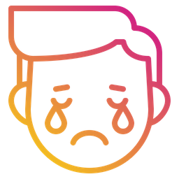 Crying Boy  Icon