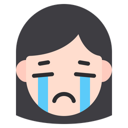 Crying Girl  Icon