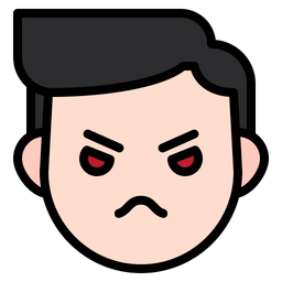 Angry Boy  Icon