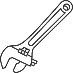 Adjustable Wrench  Icon