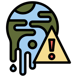 Heat Wave Alert  Icon