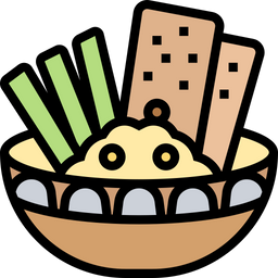 Hummus Dipping  Icon