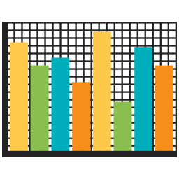 Gráfico de barras  Ícone