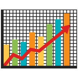 Gráfico gráfico  Ícone