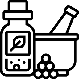 Homöopathie Kräuter  Symbol