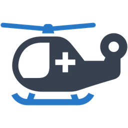 Rettungshubschrauber  Symbol