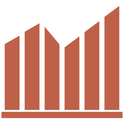 Gráfico de barras  Ícone