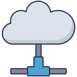 Cloud Data  Icon