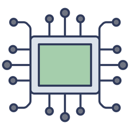 Cpu Chip  Icon