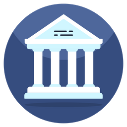 Bank Building  Icon