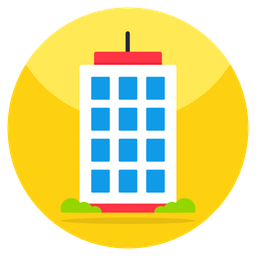 Commercial Building  Icon