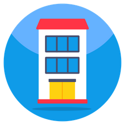 Commercial Building  Icon