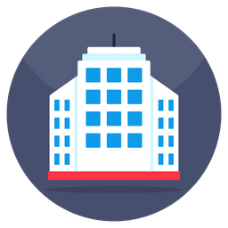 Commercial Building  Icon