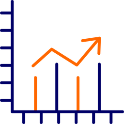 Growth Chart  Icon